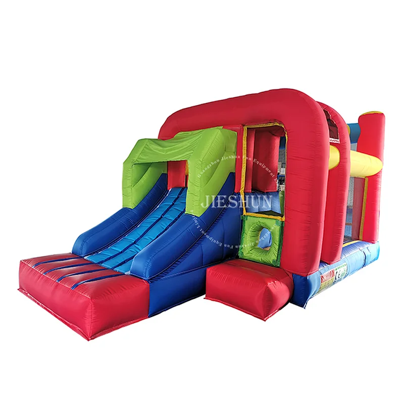 2020 new design Oxford cloth inflatable small bouncer combo for Family gatherings and entertainment