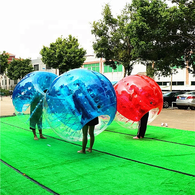 Hot Sale High Quality Inflatable Bubble Ball Race Bubble Soccer TPU human bumper ball for rent