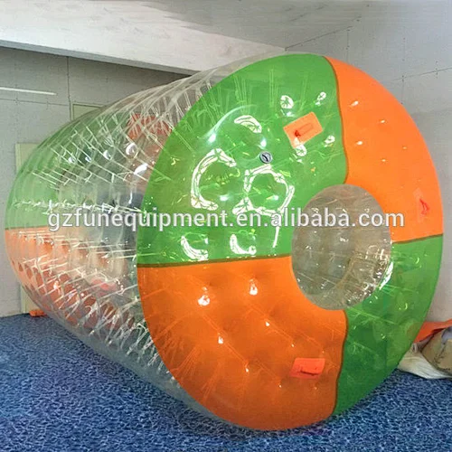 2*1.8*1.5m 0.7mm TPU inflatable land roller ball big inflatable walking water roller