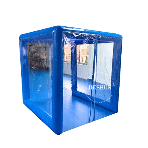 2020 new style high quality inflatable sterilization channel inflatable disinfection tunnel without floor for sale