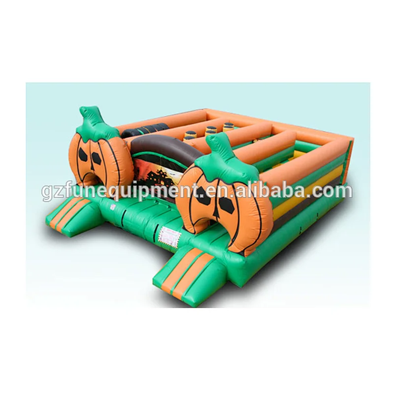 2019 HOT wipeout inflatable obstacle course commercial adult inflatable obstacle course inflatable obstacle