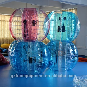 Manufacturing high quality TPU bumper hamster zorb battle ball inflatable bubble football