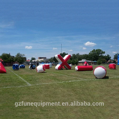 hot selling inflatable air paintball obstacles battle bunker arena for sale