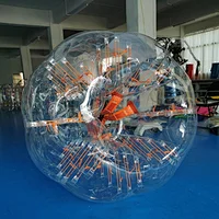 Durable TPU Inflatable human sized kids bumper soccer bubble ball inflatable bumper ball for sale