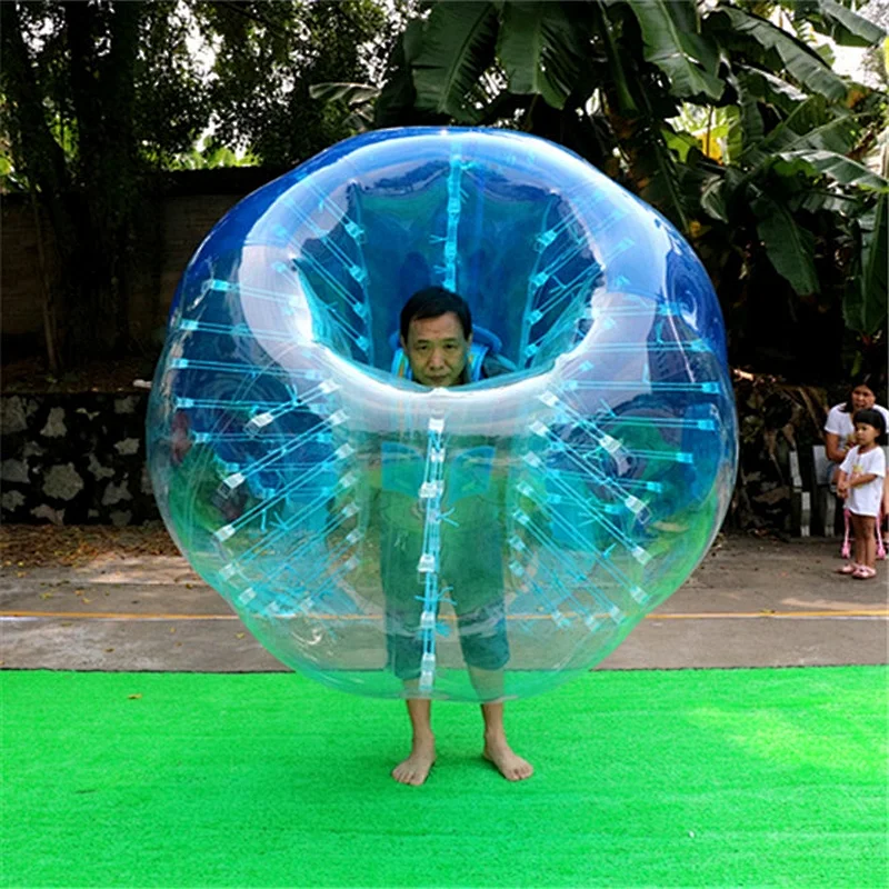 Hot Sale High Quality Inflatable Bubble Ball Race Bubble Soccer TPU human bumper ball for rent
