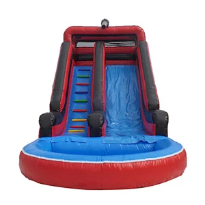 PVC commercial outdoor inflatable water slide for inflatable theme park