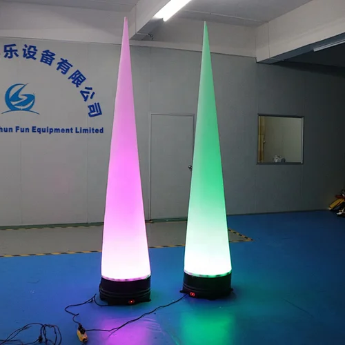 Customized LED Lighted Christmas Inflatable Holiday Inflatable LED Light Tube