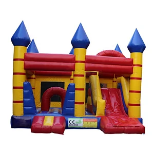 5.5 x 4 x 4m factory classic inflatable bouncy castles inflatable bouncer inflatable bounce house for sale