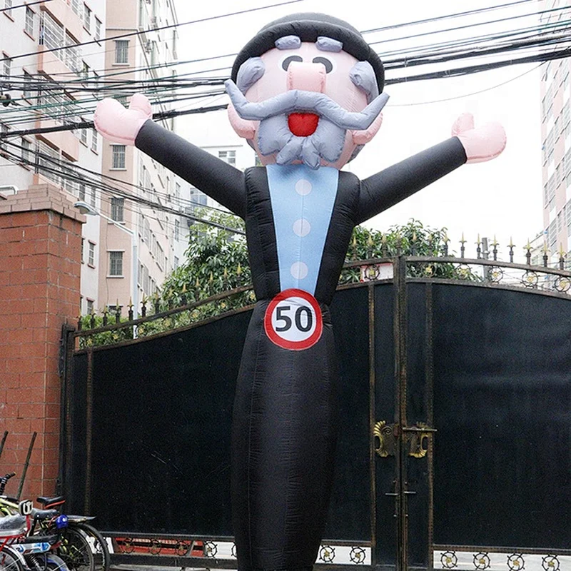 Newly style Inflatable cartoon character advertising inflatable tumbler man for sale advertising cartoon