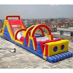 funny commercial Interactive Inflatables obstacle for factory sale directly