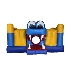 custom alligator cartoon style bouncy jumping inflatable castle for sale