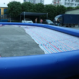 20 x 15m Manufacturer giant round shape inflatable hockey pitch inflatable football arena inflatable soccer field