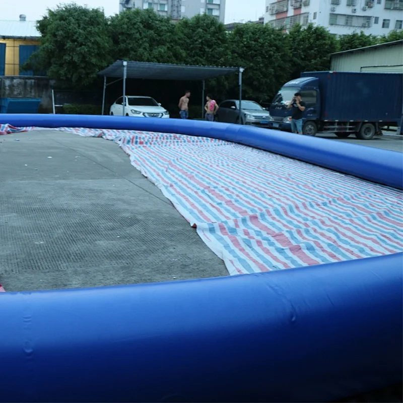 20 x 15m Manufacturer giant round shape inflatable hockey pitch inflatable football arena inflatable soccer field