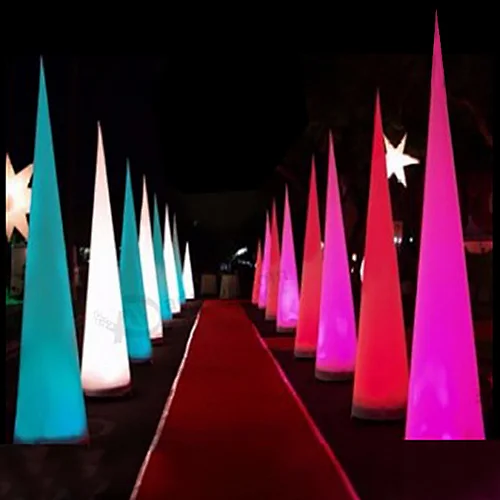 High Quality Cheap Price Led Light Air Cones Inflatable Led Tube For Decoration