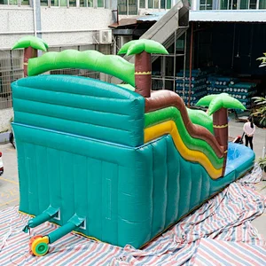 Clown fish Slide inflatable With inflatable water pool cheap inflatable water slides for kids