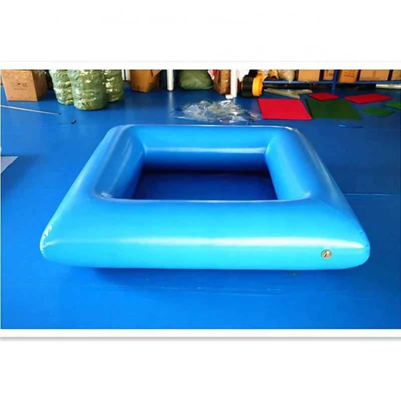 Factory manufacturer customized PVC tarpaulin new small mini home square inflatable kid swimming pool inflatable water pool
