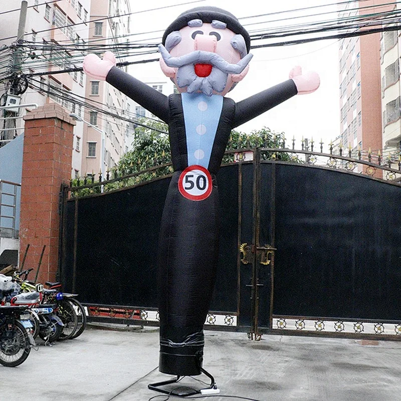 Newly style Inflatable cartoon character advertising inflatable tumbler man for sale advertising cartoon