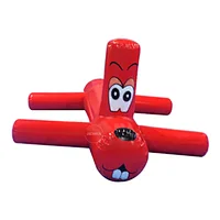 Water Sports Equipment Floating inflatable water dog Customized PVC water float toys for sale