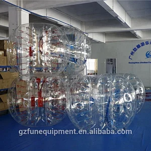 crazy human inflatable bumper ball games high quality knock ball bubble soccer footballs for sale