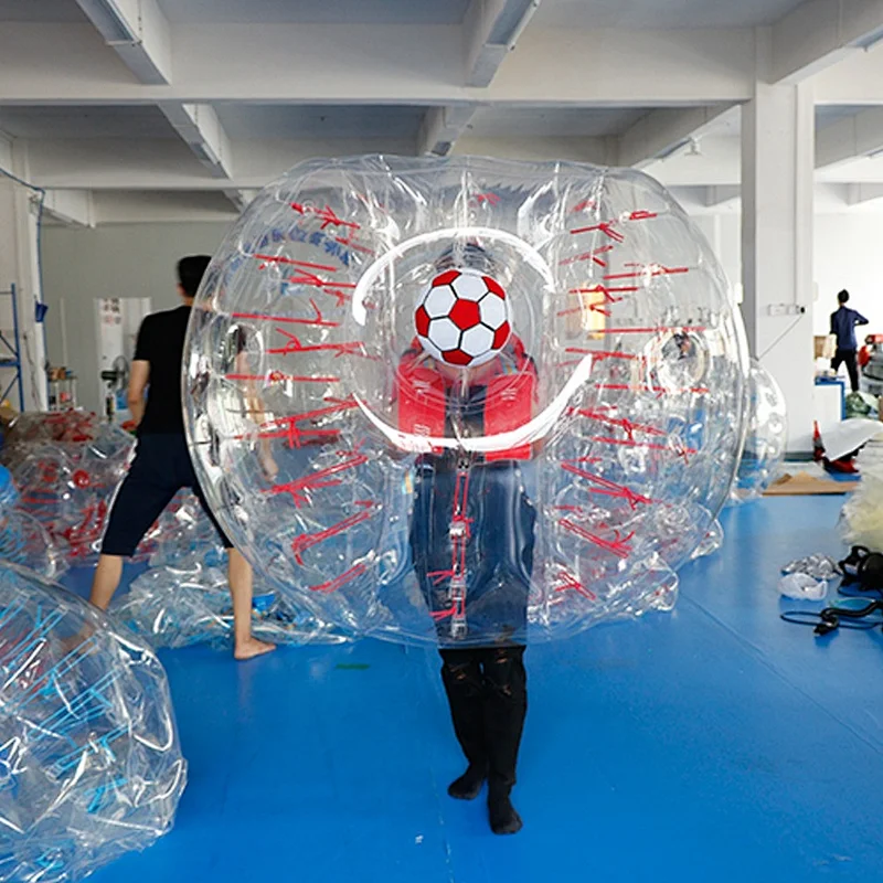high quality bubble soccer balls TPU bumper with front window for bubble battle fighting games