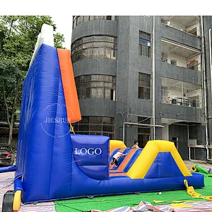 Hot sale 23ft inflatable climbing mountain outdoor sport game inflatable rock climbing wall on amusement park