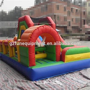 Funny large inflatable comb obstacle course party rentals  Inflatable obstacle course for team events