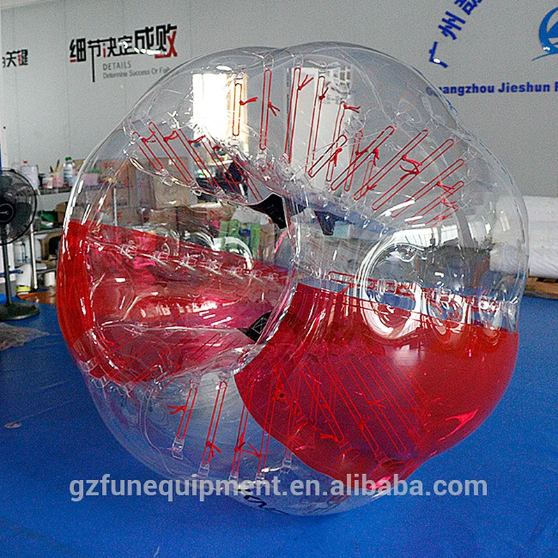 high quality human bumper soccer ball,inflatable bubble ball,floating bubble ball