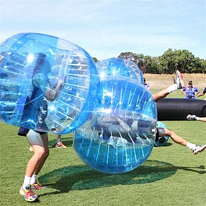 Manufacturing high quality TPU bumper hamster zorb battle ball inflatable bubble football