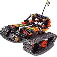 RC Model Building Off-Road Vehicles Robot Tracks Sand Racing Stunt Car Building Blocks Toys For Kids