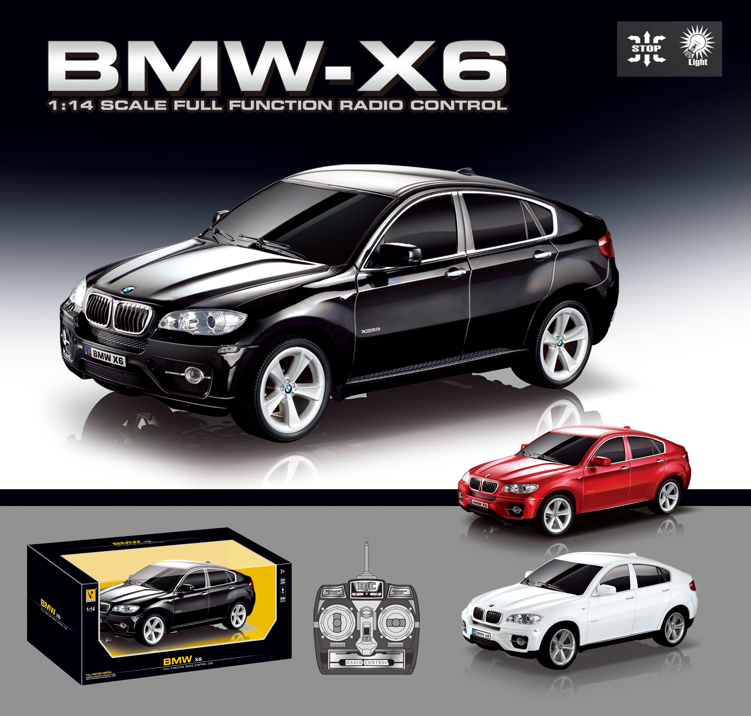 diecast toys model car , rc bmw x6 , bmw x6 rc - Shenzhen BBJ Toys