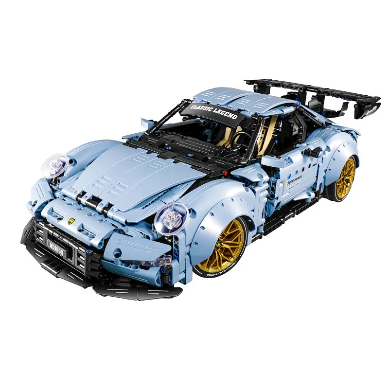 1887pcs Newest Assembling 1:10 Diy Remote Toy Model Bricks Radio Control Electric Drift RC Building Block Car