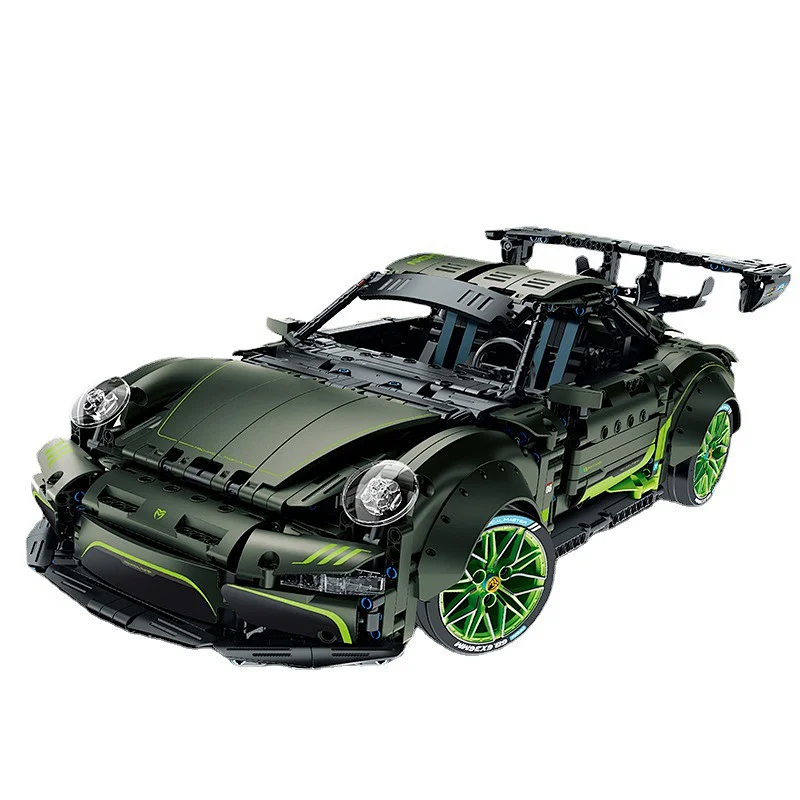 Block 1905pcs 1:10 Radio Control Car Model Kids Bricks High Speed Motor Drift Racing Car RC Building Blocks Sets Toys