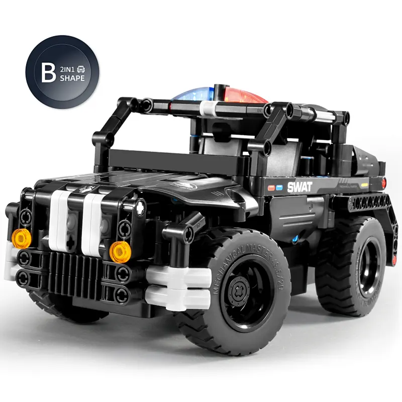 Building blocks toys car