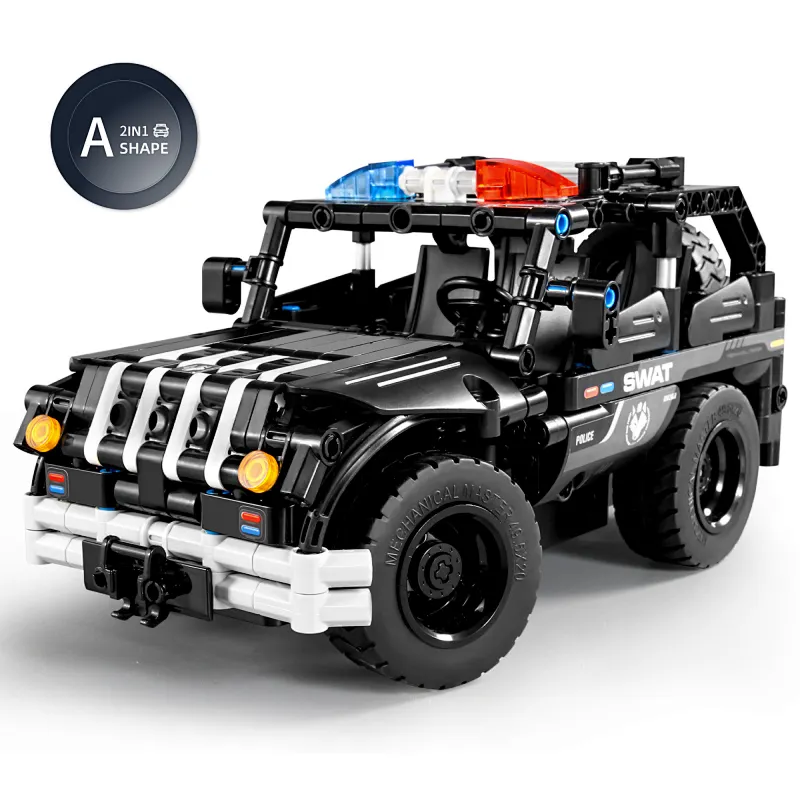 Building blocks toys car