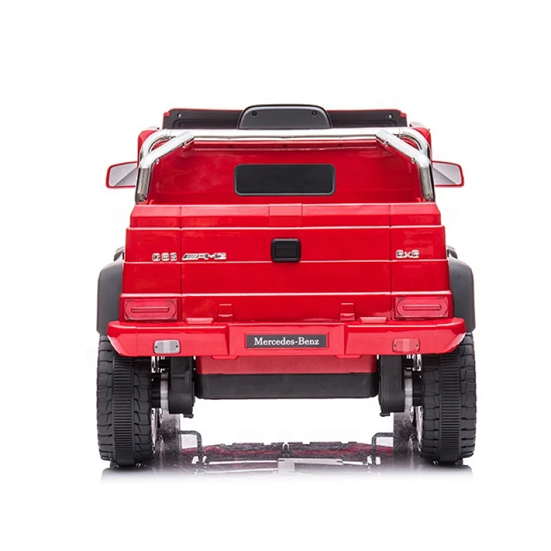 Mercedes-Benz G63 AMG License 12v rechargeable car for kids toys electric ride on car 6x6