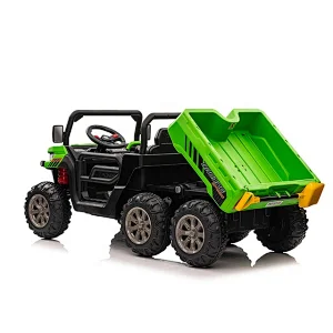 Newest kids electric tractor 6x6 ride on cars for kids 24v toys ride on car children