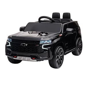 License Chevrolet Tahoe kids electric car remote control rechargeable battery 12V ride on car for kids to drive