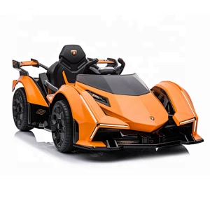 Newest Factory Lamborghini Sport Car children ride on car 12v electric toy cars for kids to drive