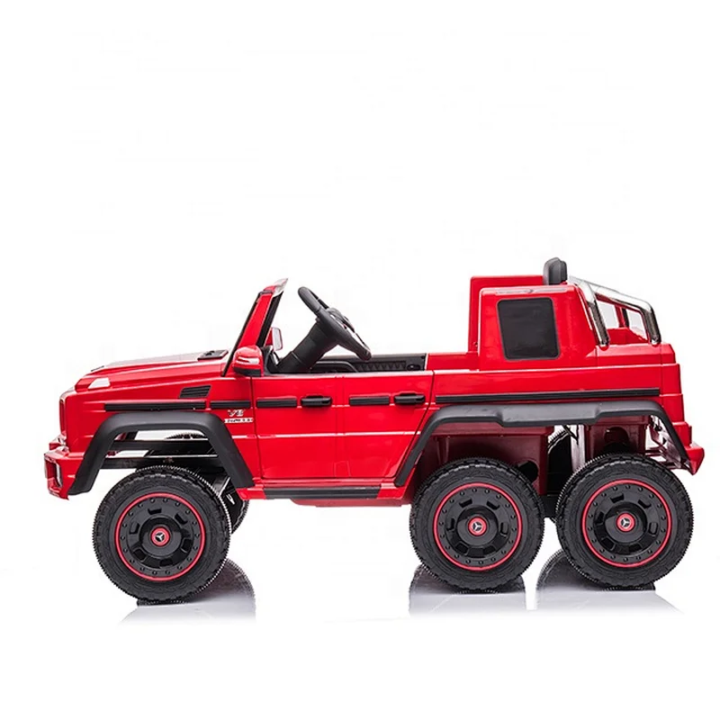 Mercedes-Benz G63 AMG License 12v rechargeable car for kids toys electric ride on car 6x6