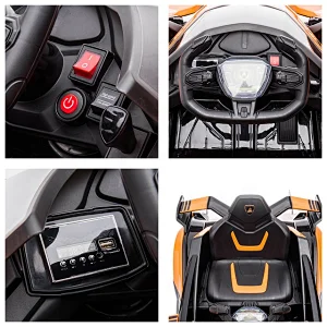 Newest Factory Lamborghini Sport Car children ride on car 12v electric toy cars for kids to drive