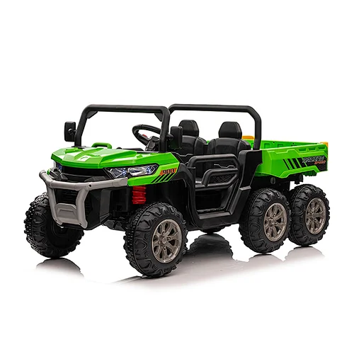 Newest kids electric tractor 6x6 ride on cars for kids 24v toys ride on car children