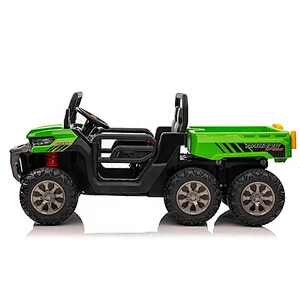 Newest kids electric tractor 6x6 ride on cars for kids 24v toys ride on car children