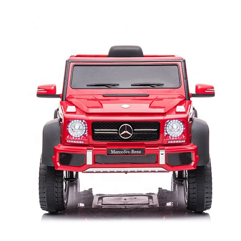 Mercedes-Benz G63 AMG License 12v rechargeable car for kids toys electric ride on car 6x6