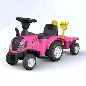 Licensed  HOLLAND T7 Foot to floor children toy car ride on tractor car for kids to drive