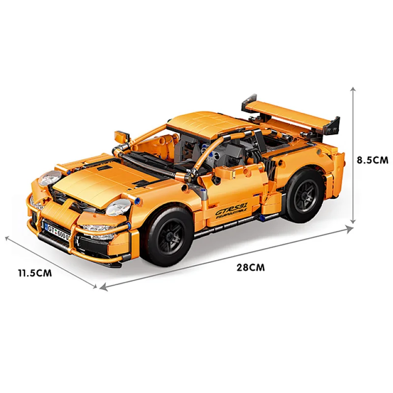 Christmas Gift Kids Educational Technic Pull Back Sports Racing Car Plastic Brick Small Building Block Set juguetes