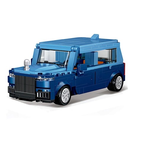 Assembled Blocks Super Race Car Model Building Bricks World Famous Vehicle Collect Racing Educational Toy Boy Gift