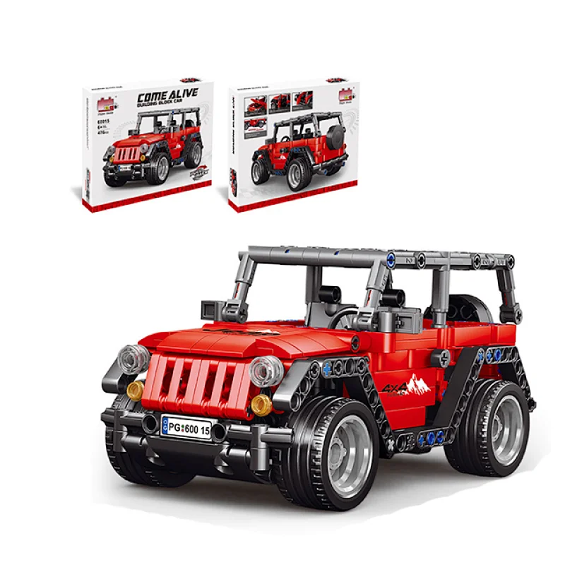 Creative Diy Building Blocks Famous Car Series Children's Educational Assembly Toys Building Block Sets Bricks juguetes