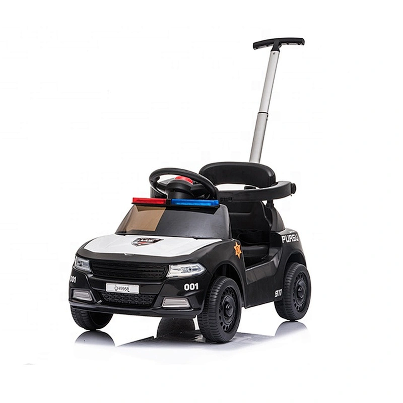 Cheap kids police car baby walker push car electric ride on car for