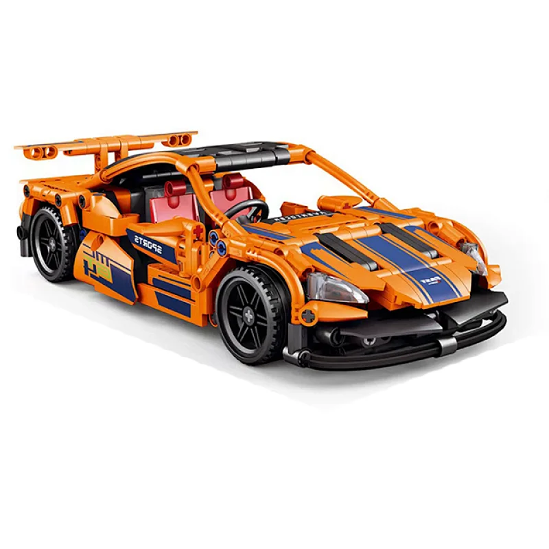 Kids Birthday Gift 428pcs Technical Small Bricks Model Vehicle Supercar Building Block Sport Car Toys