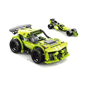 Creative Educational Mini Bricks Ford Car Sport Racing Vehicle STEM Building Blocks Bricks Classic Assembly Games